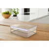 Vase Alexandra House Living Grey Silver Polyresin 12 x 38 x 12 cm