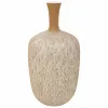 Vase Alexandra House Living White Golden Polyresin 21 x 41 x 21 cm