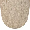 Vase Alexandra House Living White Golden Polyresin 21 x 41 x 21 cm