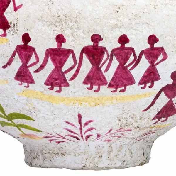 Vase Alexandra House Living Mango wood 37 x 40 x 37 cm