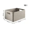 Flower Pot Stand Alexandra House Living Black Iron Tile Bicycle 23 x 36 x 53 cm