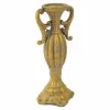 Candle Holder Alexandra House Living Gold Resin 14 x 33 x 14 cm