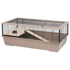 Lantern Alexandra House Living Silver Glass Stainless steel 18 x 30 x 18 cm