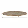 Centerpiece Alexandra House Living Golden Iron 55 x 5 x 55 cm