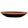 Centerpiece Alexandra House Living Black Red Silver Ceramic 32 x 6 x 32 cm
