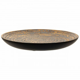 Centerpiece Alexandra House Living Grey Golden Polyresin 5 x 40 x 40 cm