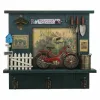 Wall mounted coat hanger Alexandra House Living Metal MDF Wood Bicycle 11 x 37 x 42 cm Shop