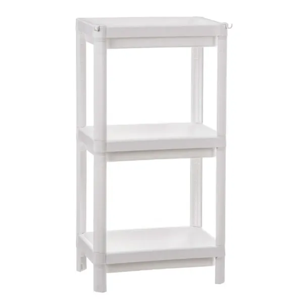 Bathroom Shelves Ballete White Plastic 35,5 x 23 x 75 cm