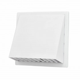 Ventilation grille EDM 87753 White 17 x 17 cm