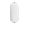 Wall Light EDM 32449 White Plastic F 18 W 120 W 1820 Lm Movement Sensor Light sensor Oval (6400 K)