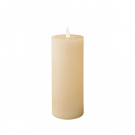 LED Candle Lumineo Beige Ø 7 x 19 cm (AAA)