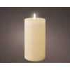 LED Candle Lumineo Cream Ø 7 x 15 cm (AAA)