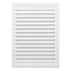 Ventilation grille EDM 87733 White 13,7 x 20,7 cm Mosquito net