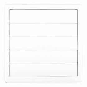Ventilation grille EDM 87736 White 17 x 17 cm