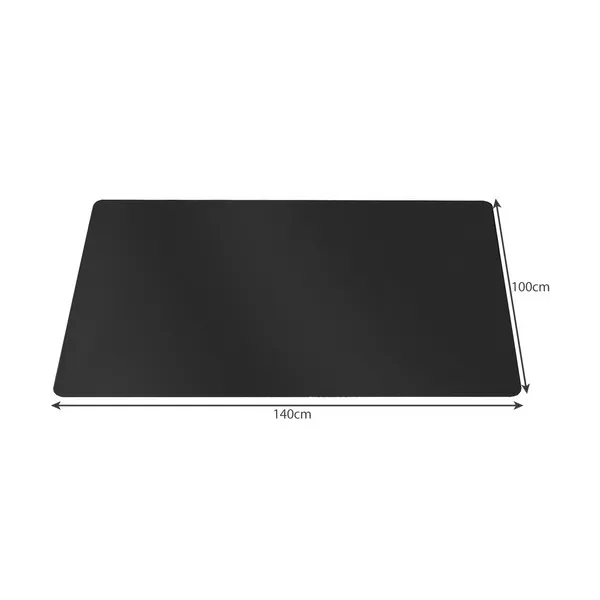 Suojaava matto tuolin alle 100x140cm RUHHY - musta