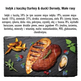 Fodder Paka Zwierzaka SYTA MICHA Chef Venison Turkey Veal 1,5 Kg
