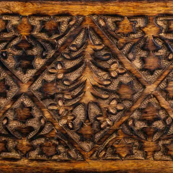 Chest Alexandra House Living Brown Mango wood 15 x 15 x 26 cm Traditional style