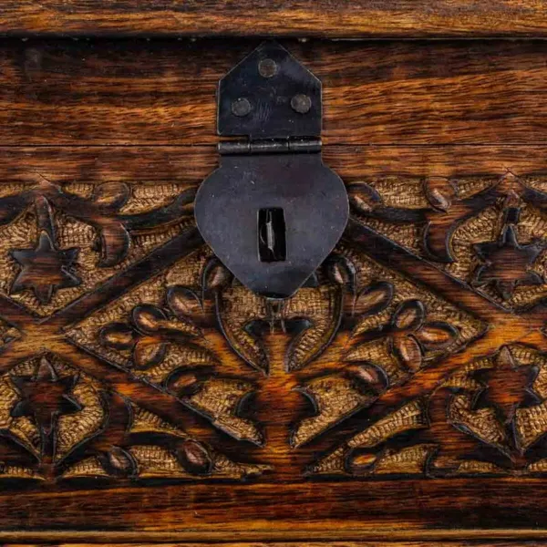 Chest Alexandra House Living Brown Mango wood 15 x 15 x 26 cm Traditional style