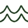 Christmas tree chain 6m shaded green, Christmas tree garland, diameter 7cm