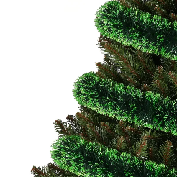 Christmas tree chain 6m shaded green, Christmas tree garland, diameter 7cm