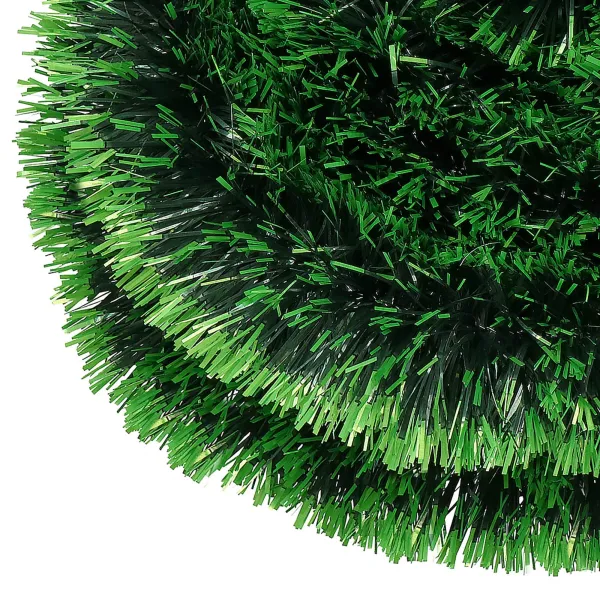 Christmas tree chain 6m shaded green, Christmas tree garland, diameter 7cm