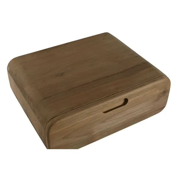 Nightstand Home ESPRIT Teak 50 x 40 x 17 cm