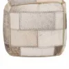 Doorstop Alexandra House Living Leather 20 x 20 x 20 cm White