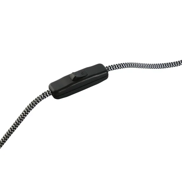 Desk lamp Home ESPRIT Brown Silver Natural Wood Pinewood 50 W 220 V 18 x 10 x 25 cm