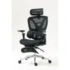 Decorative Figure Home ESPRIT Black Dark grey Modern Persons 11,5 x 11,5 x 70 cm
