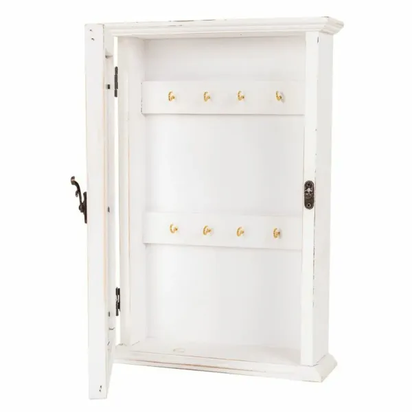 Key cupboard Alexandra House Living White 7 x 34 x 23 cm