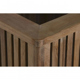 Planter Home ESPRIT Teak 34,5 x 34,5 x 37 cm