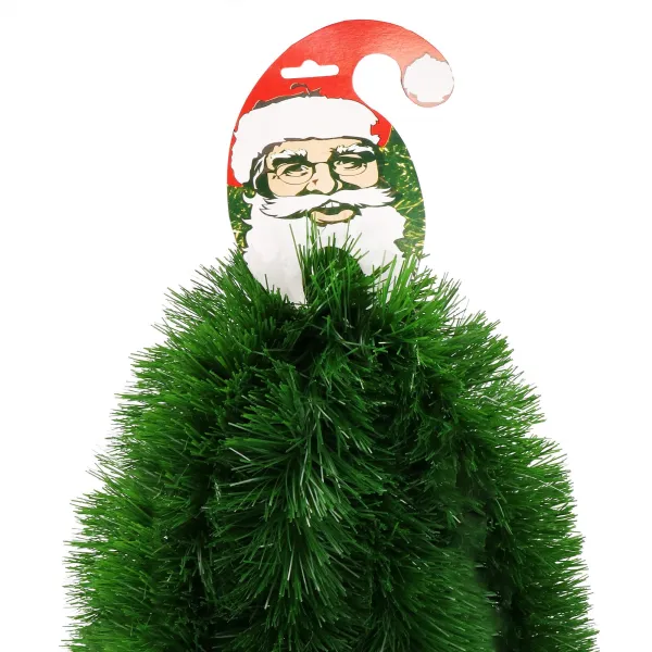 Christmas tree chain 6m green, Christmas tree garland, diameter 15cm
