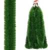 Christmas tree chain 6m green, Christmas tree garland, diameter 15cm
