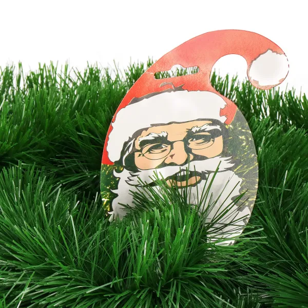 Christmas tree chain 6m green, Christmas tree garland, diameter 15cm