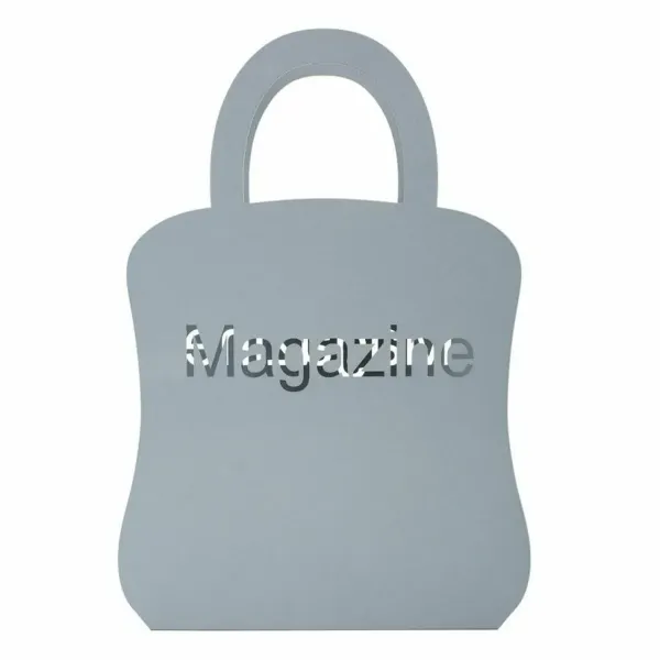 Magazine rack Alexandra House Living Grey Ironwork 8 x 38 x 26 cm