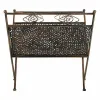 Magazine rack Alexandra House Living Golden Ironwork 33 x 33 x 36 cm