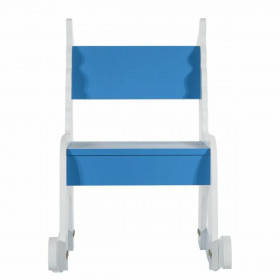 Rocking chair Alexandra House Living Blue White MDF Wood 33 x 55 x 51,5 cm Children's Giraffe