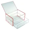 Box with compartments polypropylene (13 x 9,2 x 17,1 cm)