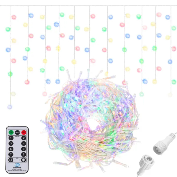 CL0307 ICINIC CURTAIN + REMOTE CONTROL ICINIC CURTAIN + REMOTE CONTROL 300 LED