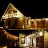 Christmas LED Curtain Lights Springos CL0331 12 m