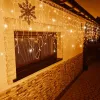 Jõulude LED-kardinvalgustus Springos CL0331 12 m