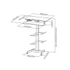 Ceiling-mounted spotlight fitting MORTA B