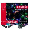 Joulukuusen valot 25,5 m moniväriset 300 LED-joulukuusen valot IP44