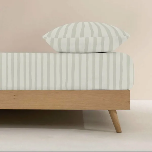 Fitted bottom sheet Kids&Cotton Maui Multicolour Single 105 x 200 cm