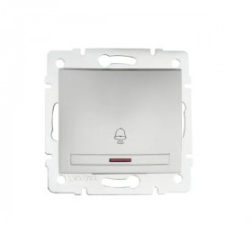 Bell push switch with LED DOMO