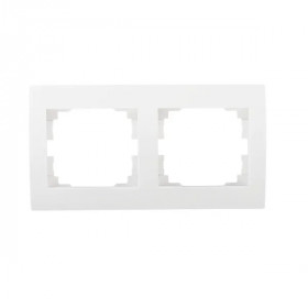 2 Gang Frame Horizontal -with wing LOGI