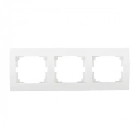 3 Gang Frame Horizontal - with wing LOGI