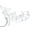 CL1225 LIGHTING REINDEER WITH Sleigh 288 LEDs