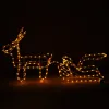CL1226 LIGHT REINDEER WITH 192 LED SLEIDER