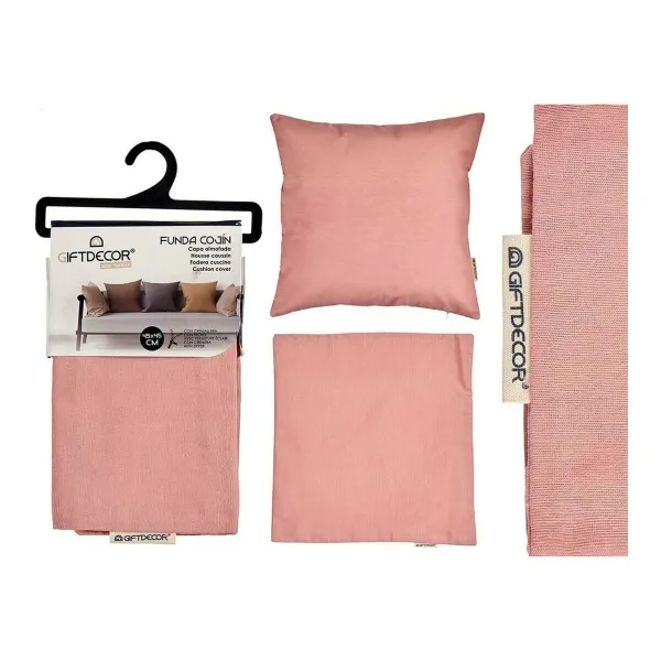 Tyynysuoja Gift Decor Pinkki 45 x 0,5 x 45 cm 60 x 0,5 x 60 cm